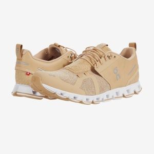 Brand new never worn On Cloud beige terry womens size ten